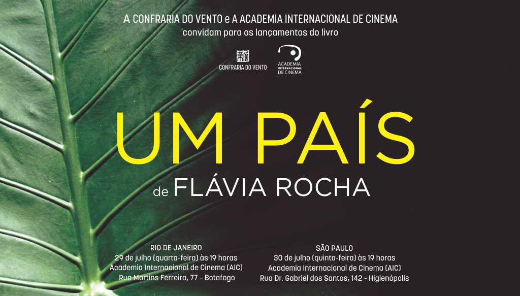 Flávia Rocha, fundadora da AIC, lança Um País, seu terceiro livro de poemas